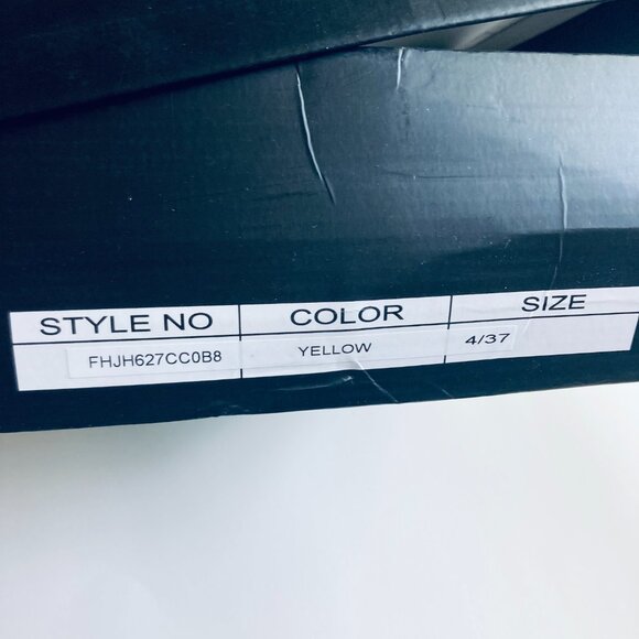 Lime Platform Chunky Babydoll Heals with Ankle Strap - Picture 11 of 11